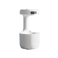 Water Droplet Air Humidifier 800ml Anti-gravity Essential Oil Diffuser Night Light Weightless Sprayer Decorations Desk Lamps